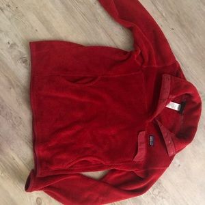 Red Patagonia Pullover